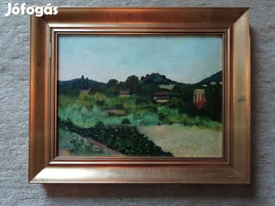 V. Udvarnoky Béláné festmény