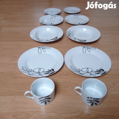 Vabene 2 személyes porcelán étkészlet