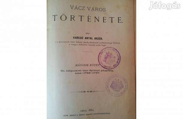 Vácz Város Története