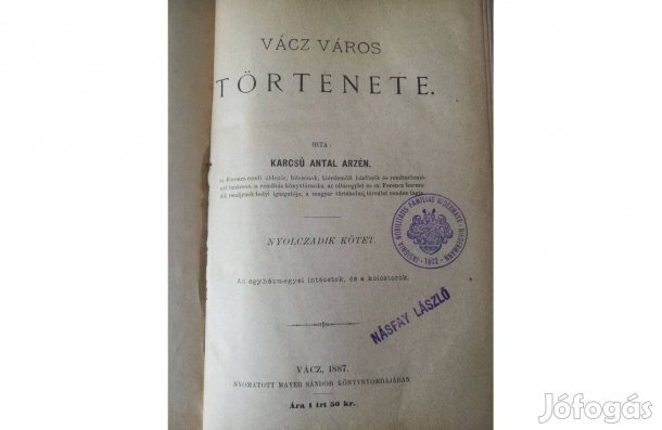 Vácz Város Története VIII