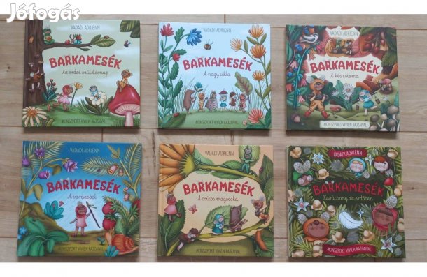 Vadadi Adrienn: Barkamesék könyvek 1-6. rész