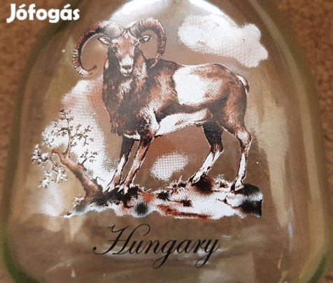 Vadász motívumos kiöntő, dekanter 20260320