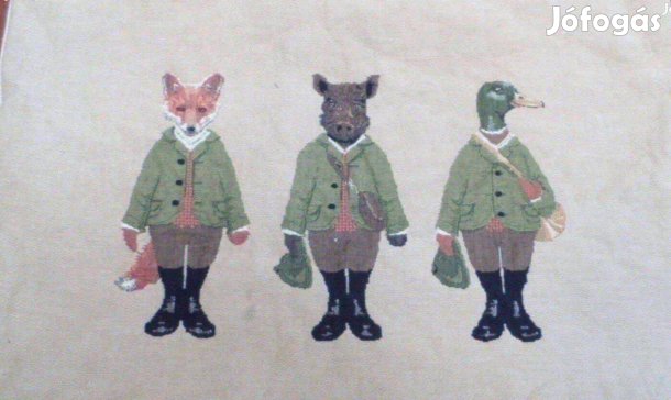 Vadász párna díszpárna Új