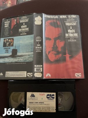 Vadászat a vörös októberre akció vhs kistok. 