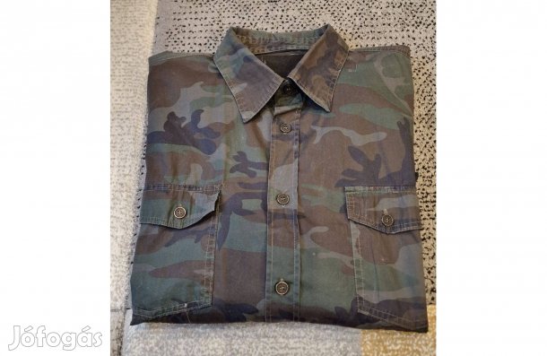 Vadászathoz, horgászathoz! Brandit 3XL terepmintás, új ing eladó