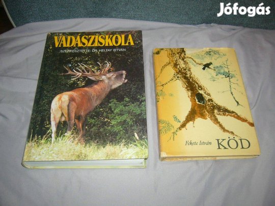 Vadászkönyv - Dr. Heltay István - Vadásziskola, Fekete István - Köd 2