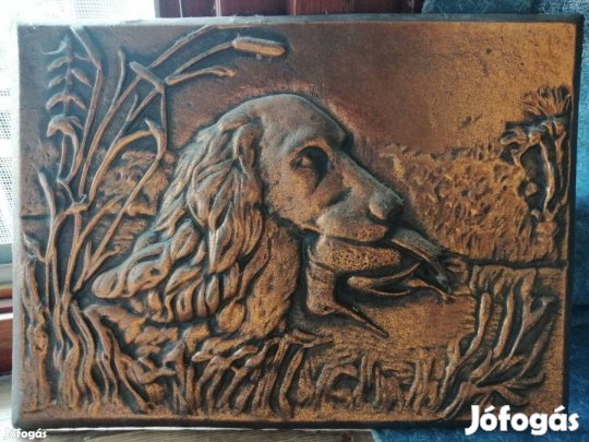 Vadászkutya rézkép