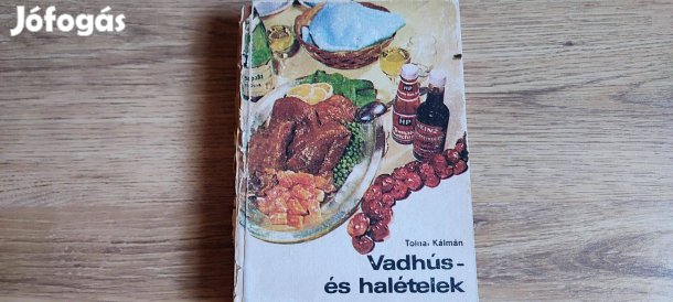 Vadhús és halételek könyv