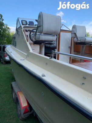 Vadi új Yamaha motorral - Shetland 640 lakóhajó Eladó