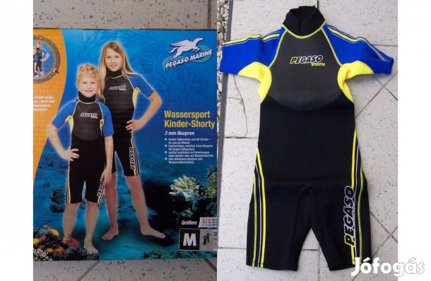 Vadiúj Pegaso Shorty szörfruha búvárruha 3 mm neoprén M-s gyerek méret