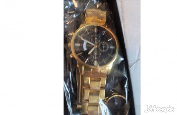 Vadiúj Vizálló fekete számlapos karóra -szinte Olcsón- eladó!