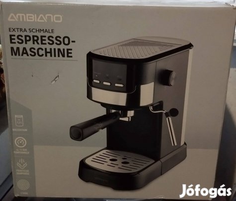 Vadiúj aldis kávéző, bontatlan, leírás, 15 bar nyomás