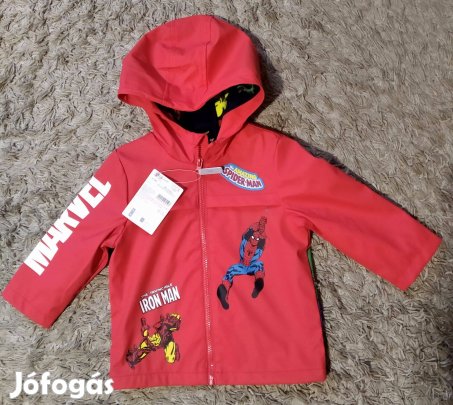 Vadiúj marvel bélelt esőkabát, 12-18hó, 86 cm