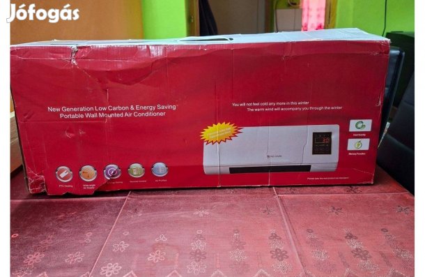 Vadiúj új generációs hordozható fali klímaberendezés eladó