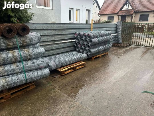Vadkerítés csavart kötésű vadháló kerítés 180cm magas!