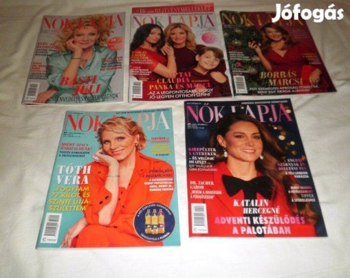 Vadonat új Nők lapja magazinok 5db