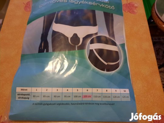 Vadonat új Salamed 105 cm-es kétoldali lágyéksérvkötő eladó!