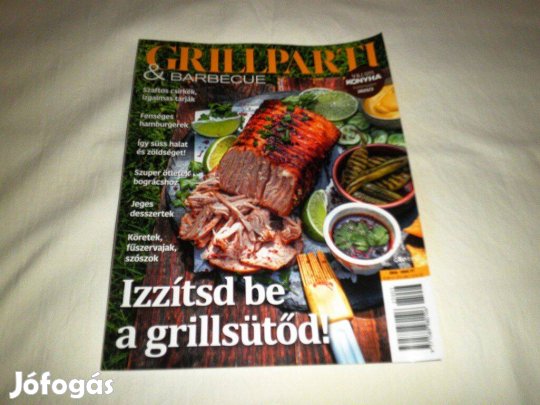 Vadonat ujj Grillparti magazin 1db