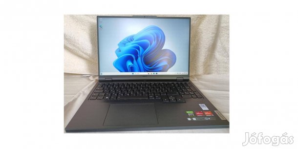 Vadonatúj 16", 2K Lenovo Legion Pro gamer laptop, Windows 11, 2év gari