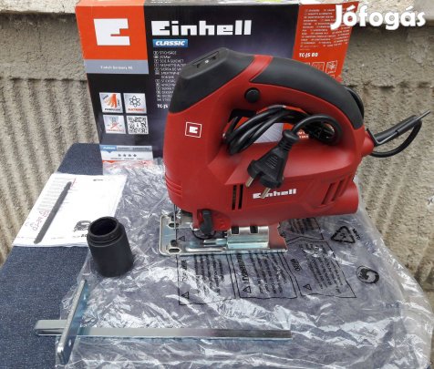Vadonatúj Einhell TC-JS 80 dekopírfűrész Dobozában, tartozékaival!