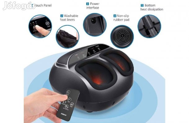 Vadonatúj Féláron! Renpho talpmasszírozó lábmasszázs talp láb masszázs