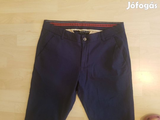 Vadonatúj Férfi hosszú nadrág sötétkék EUR 52 méret Slim fit