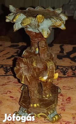 Vadonatúj Indiai Elefánt Szobor 