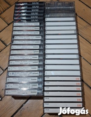 Vadonatúj Magnókazetták Audiokazetták 