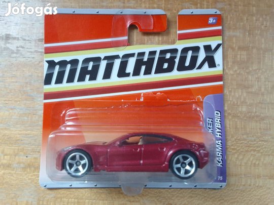 Vadonatúj Mattel Matchbox Fisker Karma Hybrid 2011