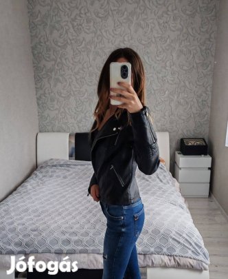 Vadonatúj Only bőrdzseki XS