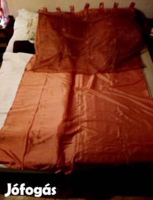 Vadonatúj Organza+Taft Sötétítő Függöny 