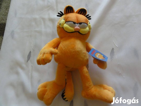 Vadonatúj Spáros címkés Gárfild plüss eladó!