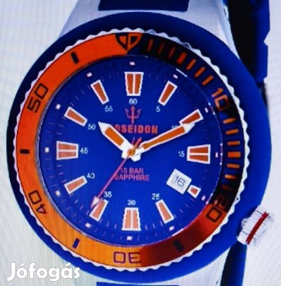 Vadonatúj! Egyedi Poseidon búváróra