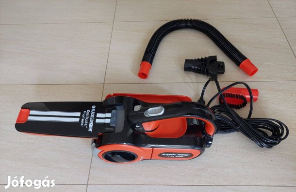 Vadonatúj!!! Féláron!!! Black&Decker autós autó porszívó autóporszívó