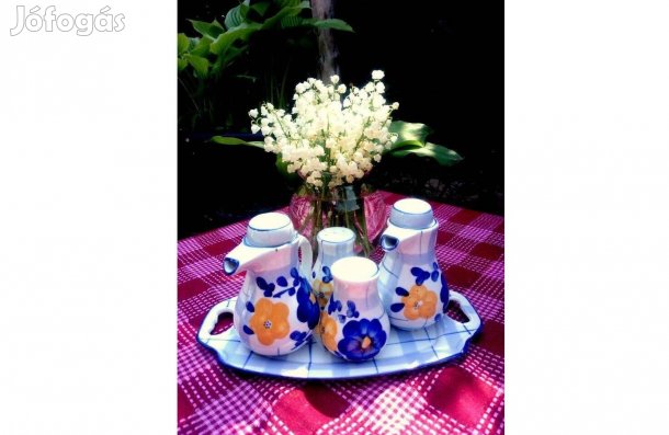 Vadonatúj ! porcelán fűszertartó készlet