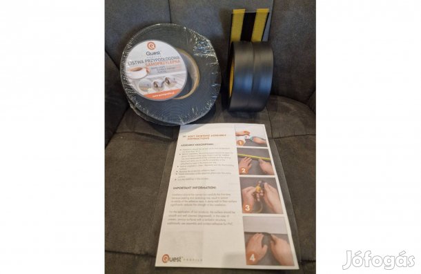 Vadonatúj, bontatlan Quest Profile 10 m-es, 30x30mm öntapadós szegély