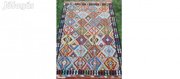 Vadonatúj, csodaszép, kézi szövésű, gyapjú szőnyeg (kb. 245 * 178 cm)