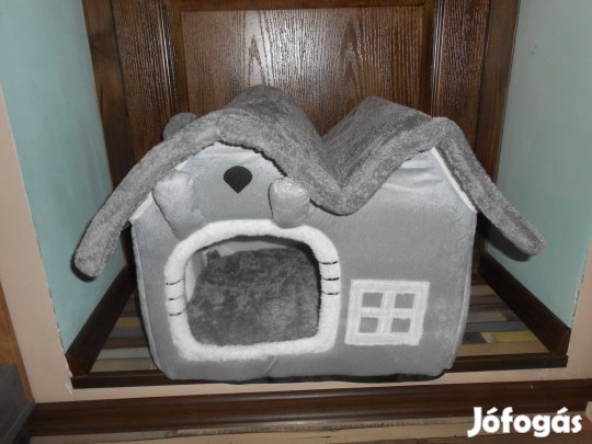 Vadonatúj, gyönyörű,pihe-puha cicus,kutyus ház
