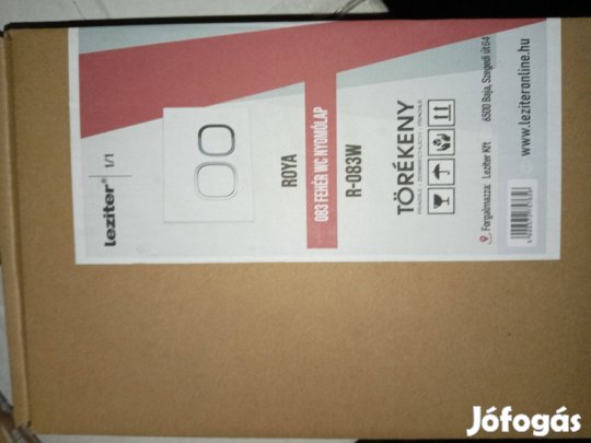 Vadonatúj, modern falba építhető wc szett