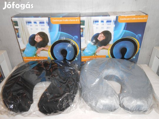 Vadonatúj, pihe puha, plüss memóriahabos nyakpárna