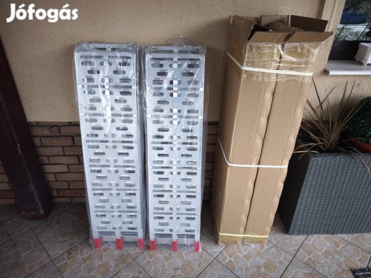 Vadonatúj alumínium rámpa pár fűnyíró traktor, fűnyírótraktor, quad