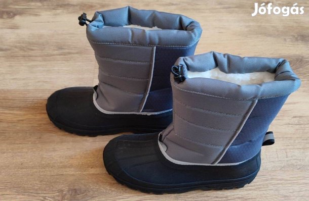 Vadonatúj bundás hótaposó csizma 37-es