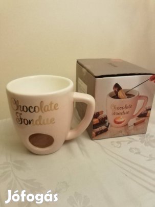 Vadonatúj forrócsoki melegentartó kerámia csésze (teamécses)