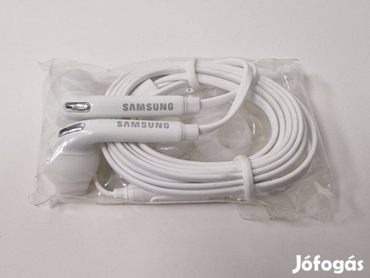 Vadonatúj gyári Samsung Headset EO-EG920BW eladó. Postázás vevő terhér