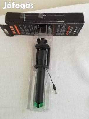 Vadonatúj szelfi bot vezetékkel, 78 cm. - re kihúzható, Selfie Stick