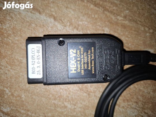 Vag-com Vcds 25.3 Vagcom HEX+CAN VW/AUDI/SEAT/Skoda autódiagnosztika