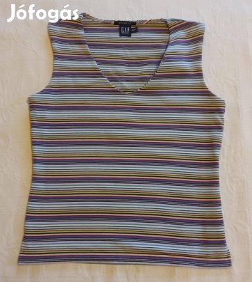 Vagány "GAP" Újjatlan Színes Stetch Női Póló / Felső (XS méret)