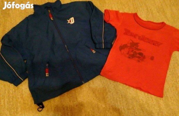 Vagány kisfiú széldzseki 92 98 megkímélten