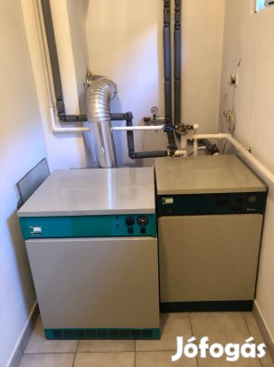 Vaillant VK41/1-1 XE gázkazán és egy Vih 115 melegvíz tároló