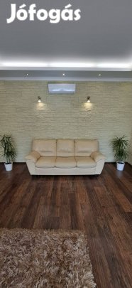 Vaj bőr ülőgarnitura kanapé eladó